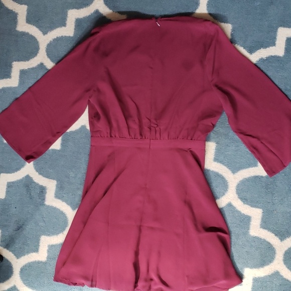 NWT Sexy Maroon Dress - Picture 5 of 5